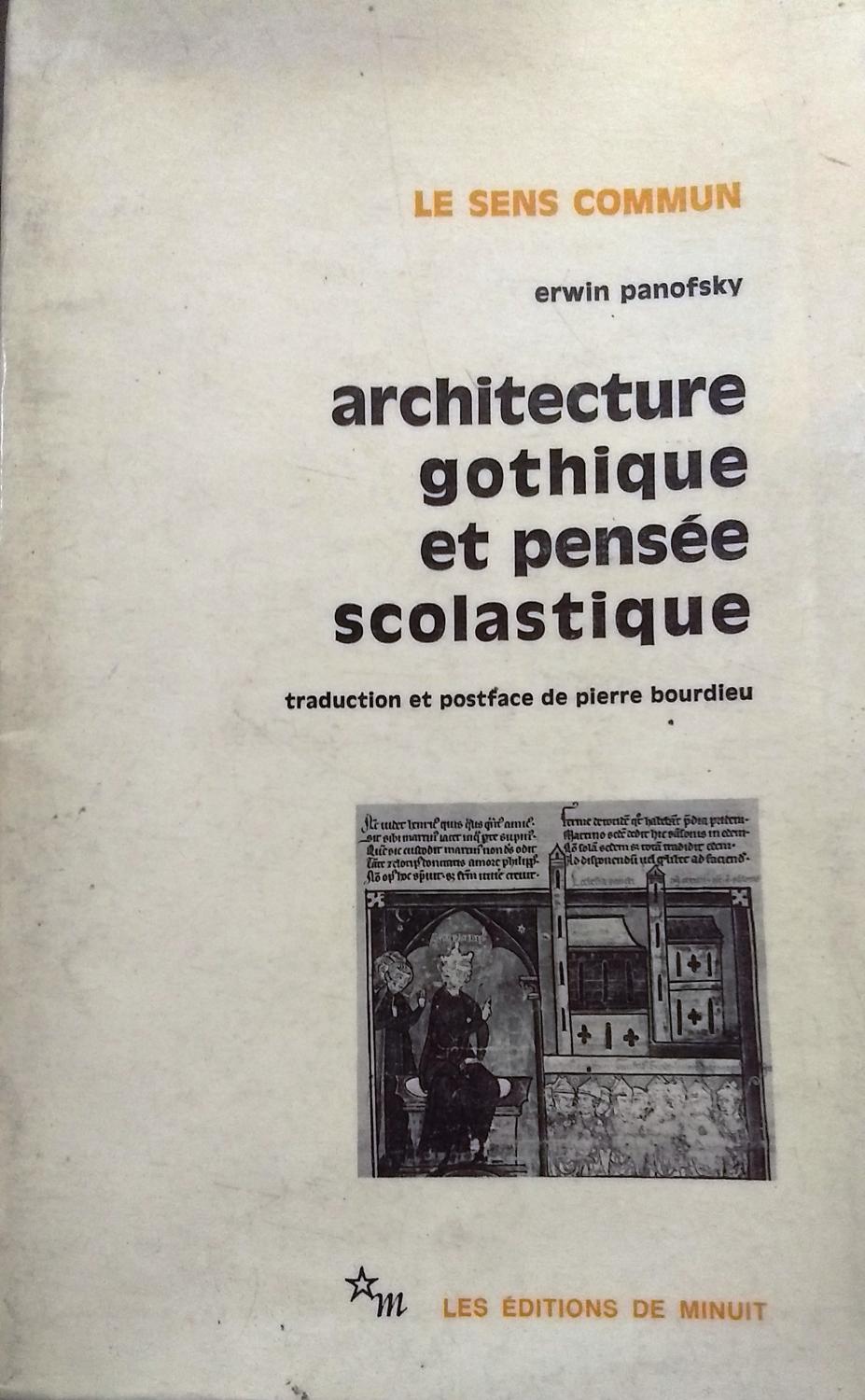 Erwin Panofsky, Architecture gothique et pensée scolastique, 1967